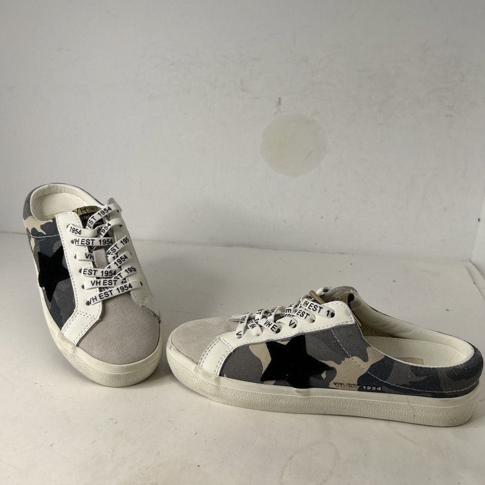 Vintage Havana Queen Camo Slip On Sneakers‎ Sz 5.5